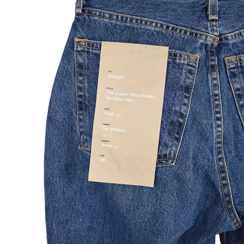 Everlane The Curvy '90s Cheeky Straight Jean, size 26, NWT - Picture 9 of 11